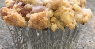 Pumpkin Streusel Muffins with Icing