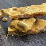 Easy Old Fashioned Peanut Brittle is a great holiday Christmas treat to make for friends, family, neighbors, and teachers. It's a cinch to make, and is just about the cheapest treat around.