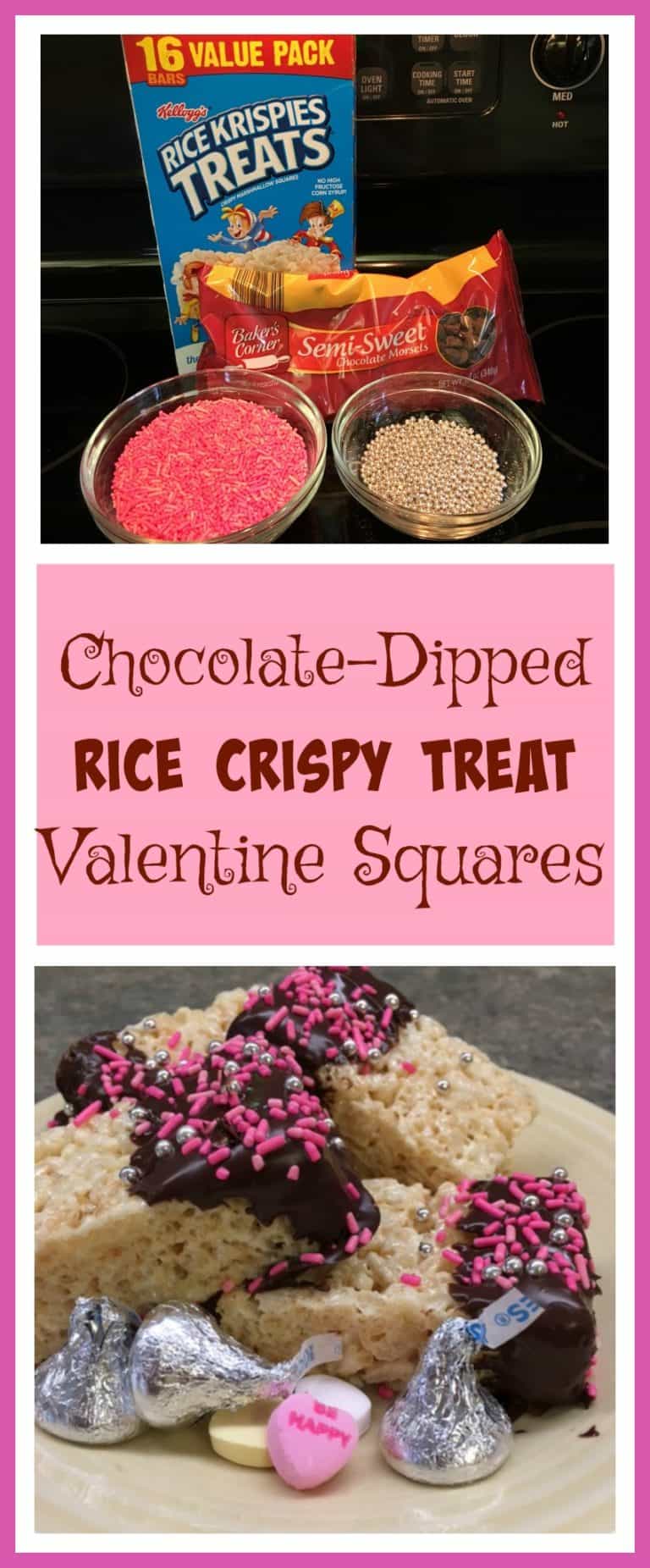 The Ultimate Valentine Rice Krispie Treats Back To My
