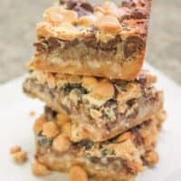 7 layer bars stacked on top of each other