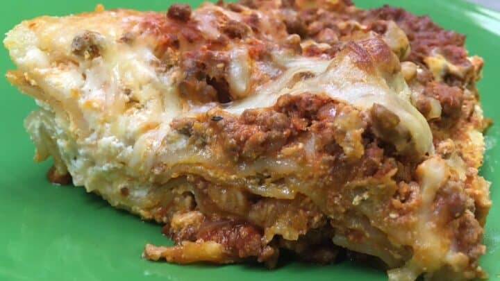 Cheap Hearty Homemade Beef Lasagna - Back To My Southern Roots