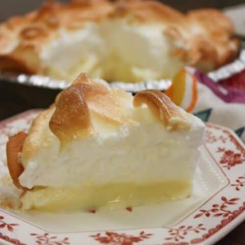 This is an easy lemon meringue pie recipe that is delicious for any occasion including Christmas and Thanksgiving.