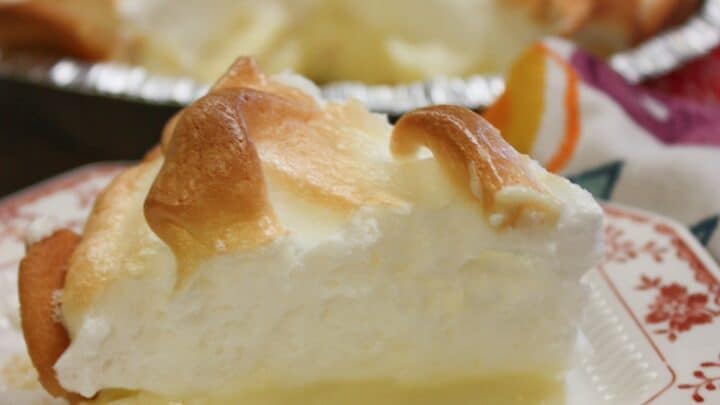 This is an easy lemon meringue pie recipe that is delicious for any occasion including Christmas and Thanksgiving.