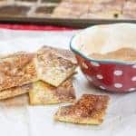 Remember the days when your mom would make cinnamon toast bread? If you've got a few minutes, you can make a sheet of cinnamon sugar crackers that will last for days, and you won't be able to say no to them.