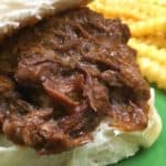 Oven Roasted Barbecue Beef Sandwiches is a great meal to make for a large family, or guests. It's easy, and tastes delicious.