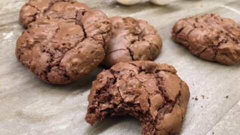 Easy Double Chocolate Chip Cookies are a delicious and rich treat. I have made these for holiday cookie exchange parties and won! This dessert is a wonderful treat and great gift for friends, teachers, and neighbors.