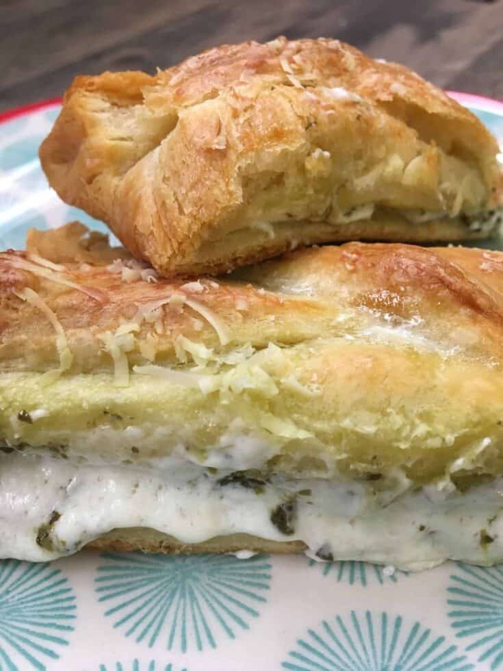 Cream Cheese Pesto Crescent Roll Braid Back To My Southern Roots