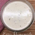 Easy Homemade Alfredo sauce with cream cheese. This is a great recipe if you're in a pinch and need some Alfredo sauce.