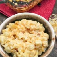 Cheesy Diced Baked Potatoes go great with any meal, including holiday meals. The potato recipe makes a great side dish at Easter, Christmas, Thanksgiving, or any holiday.