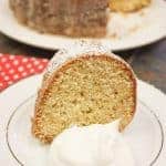 Kentucky Butter Cake is moist with a touch of a crunchy crust, and is one of the best butter cake recipes from scratch.