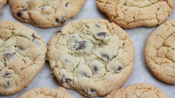 Chocolate Chip Cookies with vanilla pudding are a delicious treat. The instant pudding cookies are an easy recipe to make and a great gift to give away.