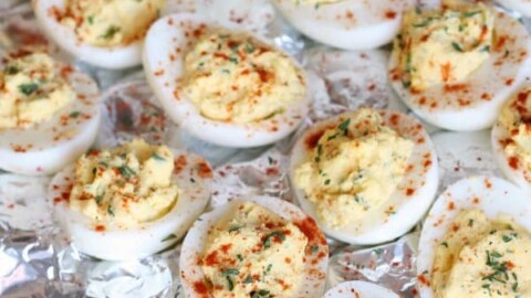 Image for Classic Deviled Egg Recipe - Real Life Dinner