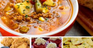 Picture of four different recipes