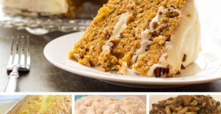 Picture of four different recipes