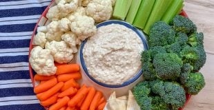 Picture of dip and veggies