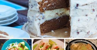 Picture of four recipes from around the web.