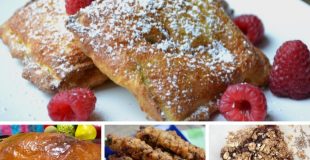 Picture of four different recipes.