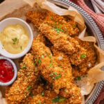 Baked buttermilk chicken strips