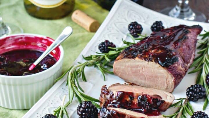Image for Blackberry & Rosemary Pork Tenderloin (+wine pairing) - CPA 