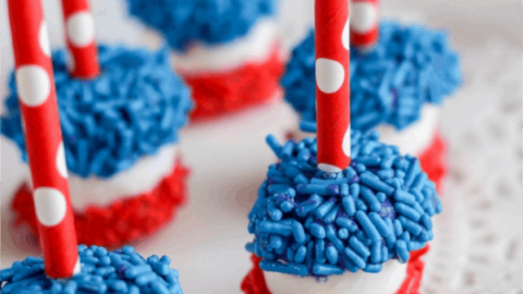 Image for Red, White, and Blue Dipped Marshmallows