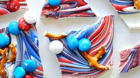Image for Red, White, and Blue Candy Bark