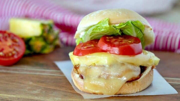 Image for Teriyaki Chicken Burgers Recipe | Chicken Burgers