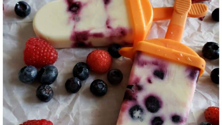 Image for Easy Frozen Yogurt Fruit Pops