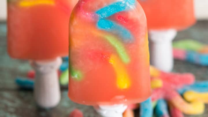 Image for Sour Worm Popsicles