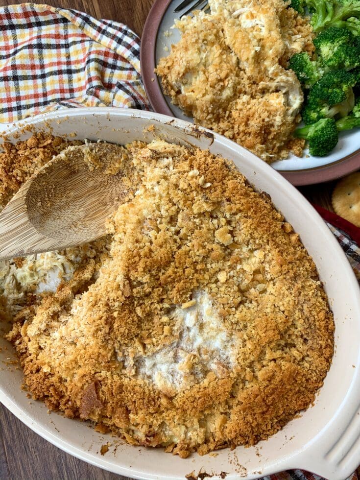 Ritz Cracker Chicken Casserole Recipe Back To My Southern Roots
