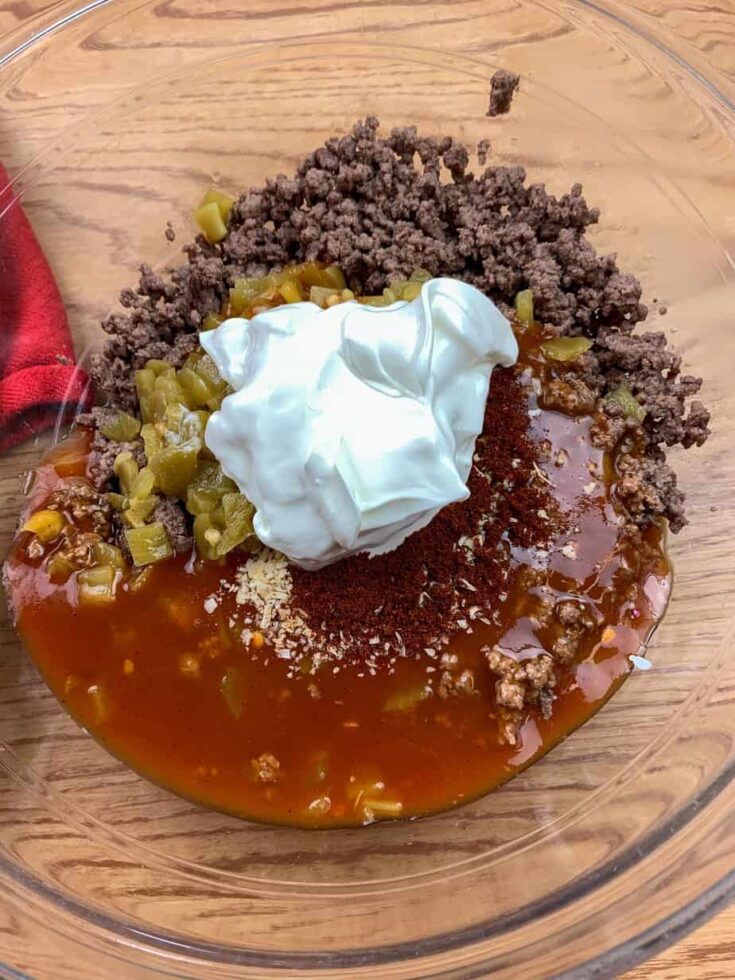 Jiffy Mexican Cornbread Tamale Pie Recipe Back To My Southern Roots