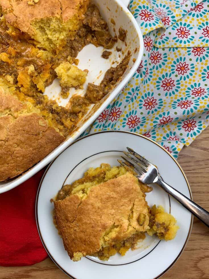Jiffy Mexican Cornbread Tamale Pie Recipe Back To My Southern Roots
