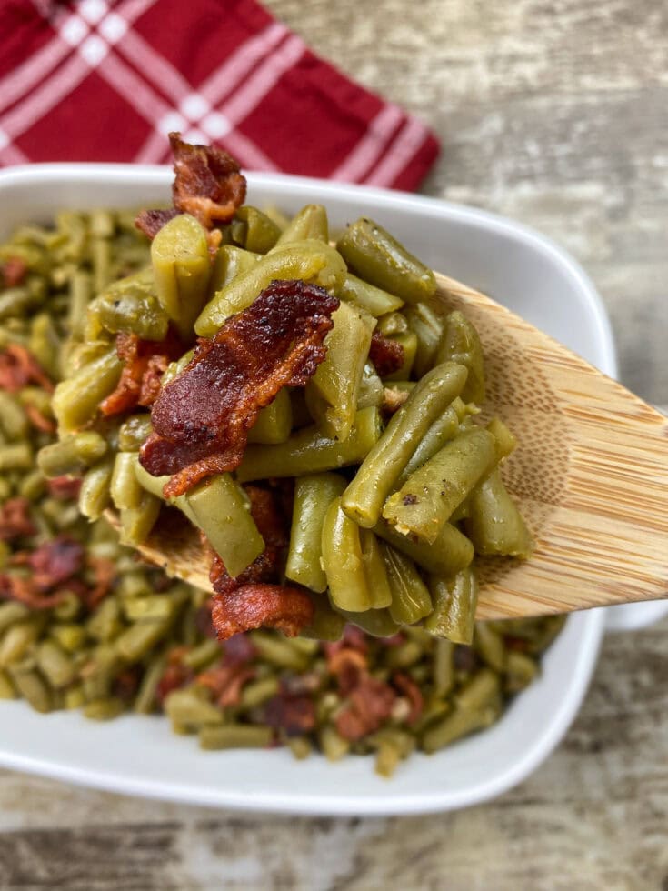 Green Beans and Bacon Back To My Southern Roots