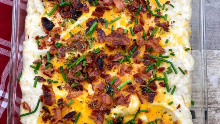 Loaded mashed potatoes