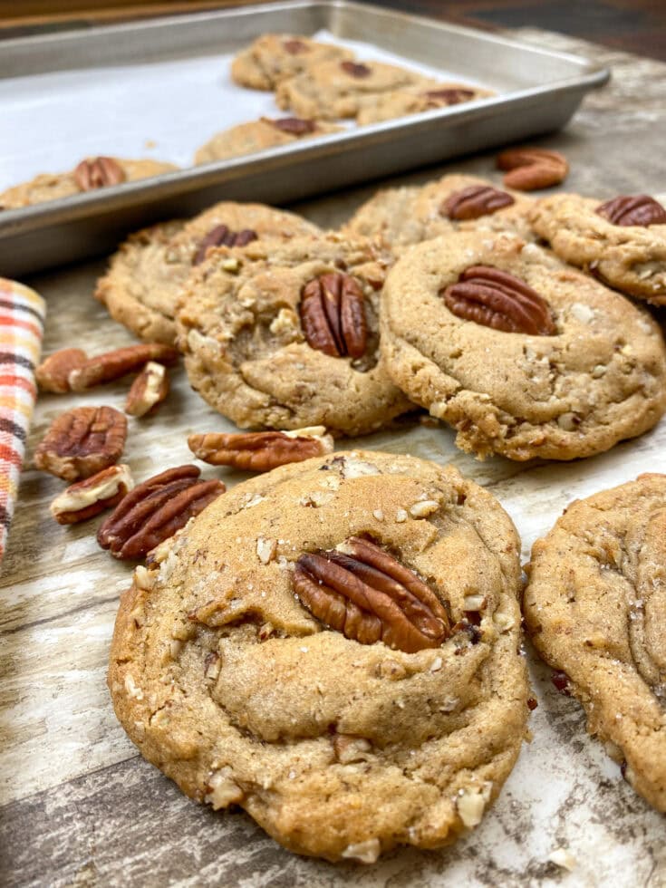 Chewy Butter Pecan Cookies - Back To My Southern Roots