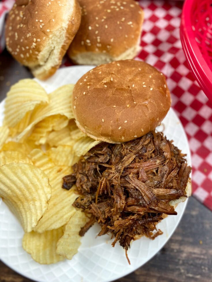 Slow Cooker BBQ Beef Back To My Southern Roots