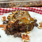 Delicious turtle brownies