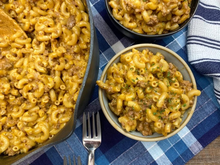 One Pot Hamburger Helper Beef Pasta