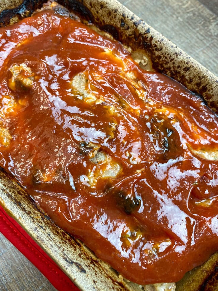 Easy Classic Meatloaf Without Bread Crumbs (Low Carb) - Back To My