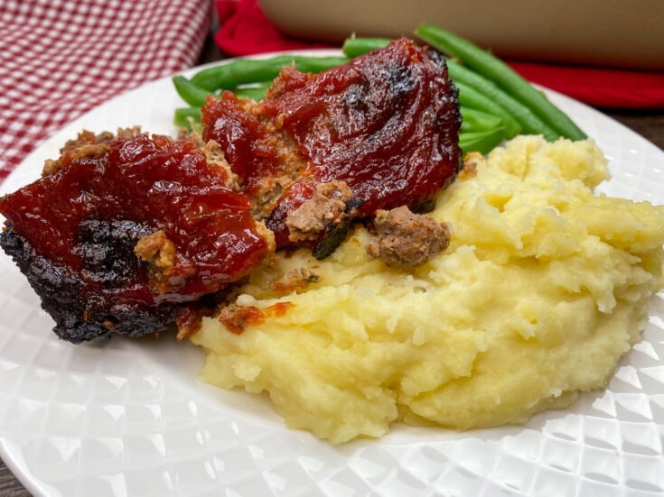 Easy Classic Meatloaf Without Bread Crumbs (Low Carb) Back To My