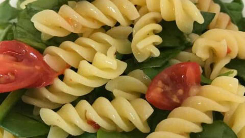 Image for Zesty Rotini Pasta Salad Without Mayonnaise