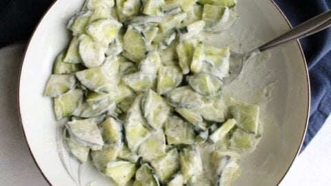 Image for Creamy Dill Cucumber Salad