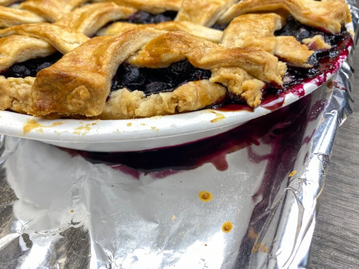 Blueberry Pie Recipe With Frozen Blueberries Back To My Southern Roots