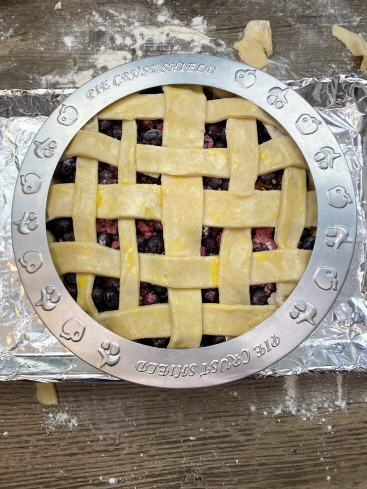 Blueberry Pie Recipe With Frozen Blueberries Back To My Southern Roots