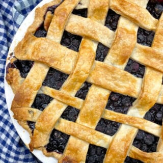 Blueberry pie