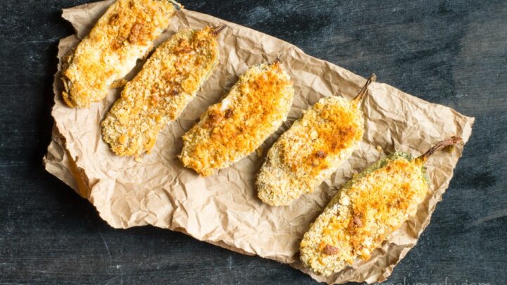 Image for Homemade Vegan Baked Jalapeño Poppers Recipe