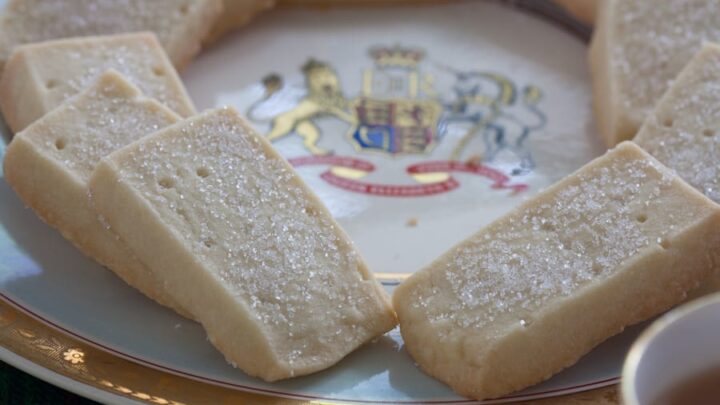 Chocolate haystacks on a cookie sheet