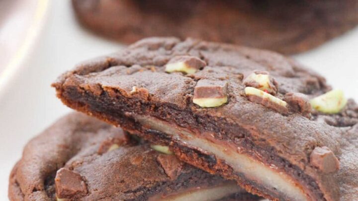 Image for Peppermint Stuffed Chocolate Cake Mix Cookies