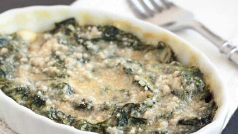 Image for Lightened-Up Creamed Spinach au Gratin