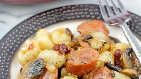 Image for Cajun Smoked Sausage and Gnocchi (Ready in 20 minutes!)