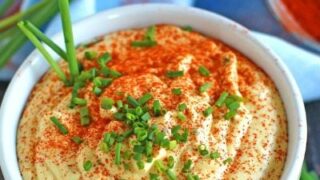 Image for Deviled Eggs Dip with Chives and Paprika [VIDEO]